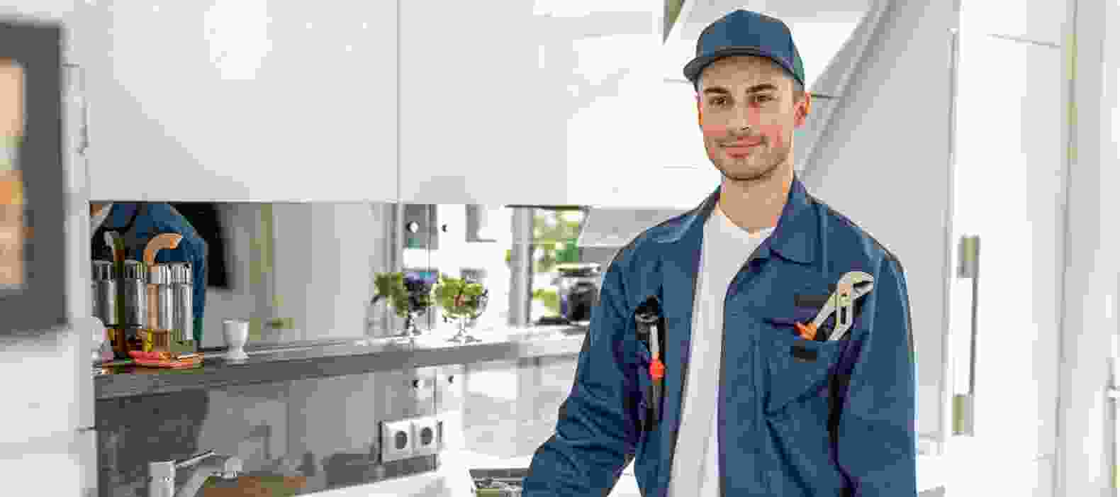 Strakke doucheopstelling in badkamer